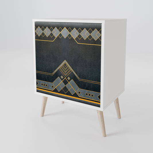 ROYAL ORDINARINESS Madia a 1 Anta in Finitura Bianca