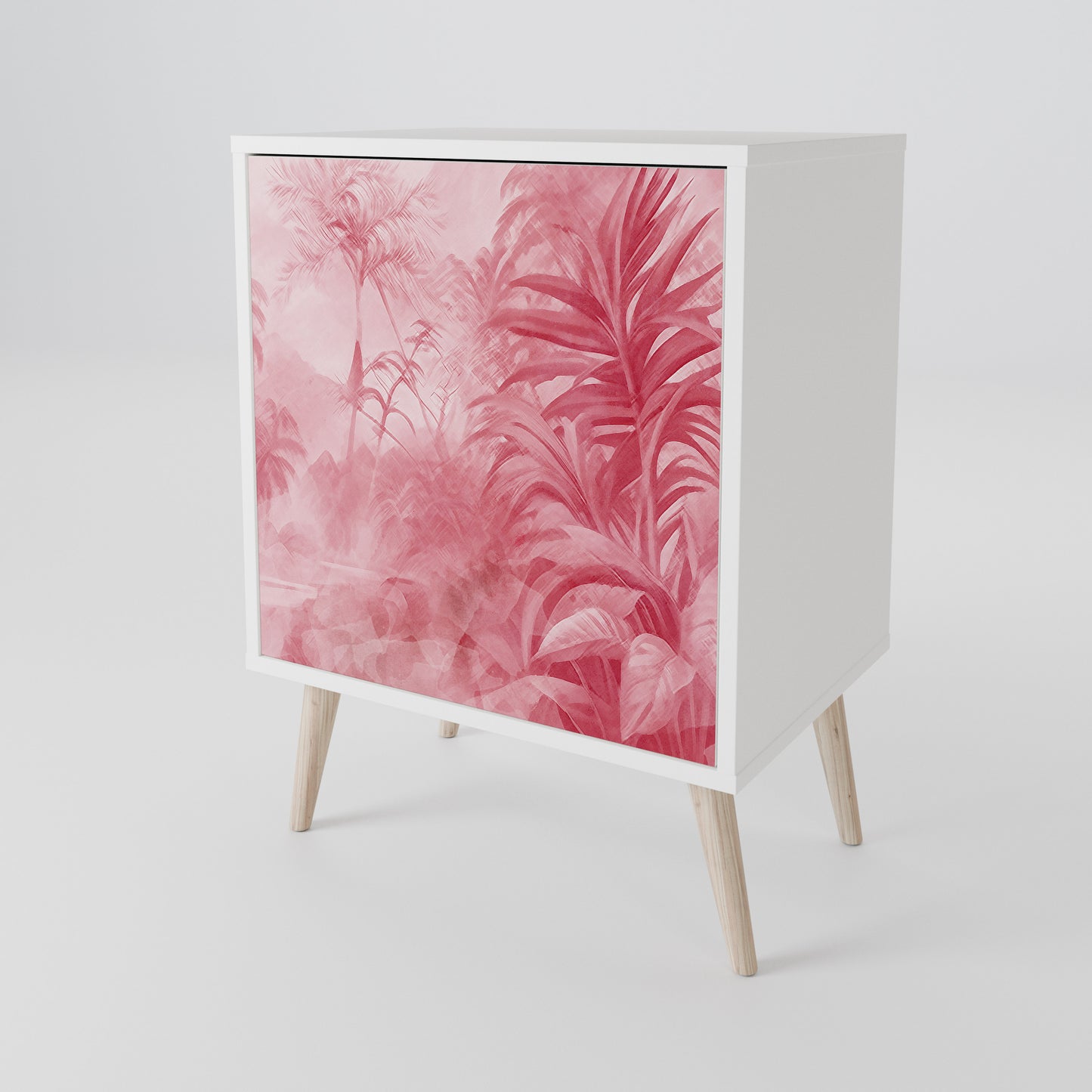 SWEET TROPICS Madia a 1 Anta in Finitura Bianca