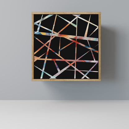 POLYGON VERVE Madia a 1 anta effetto rovere