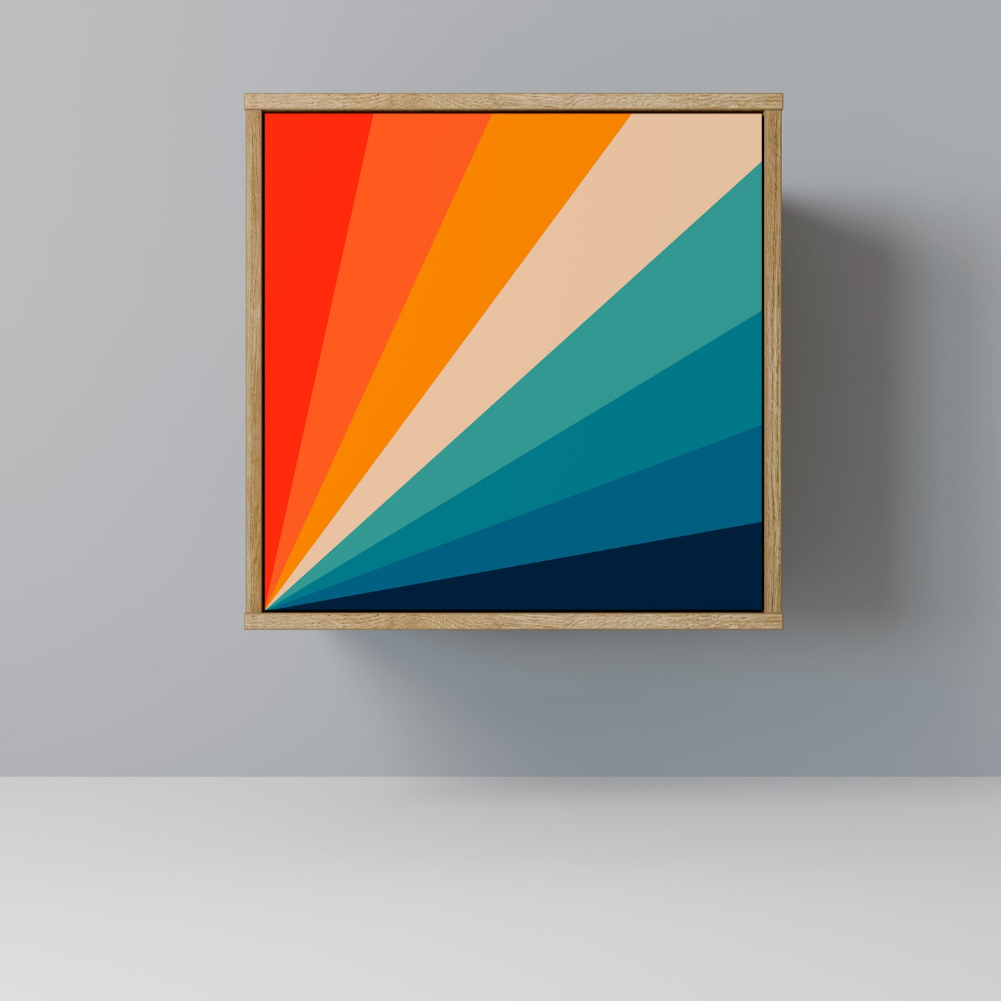 PRISM CONCUSSION Madia a 1 anta effetto rovere