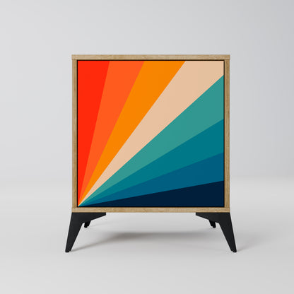 PRISM CONCUSSION Madia a 1 anta effetto rovere