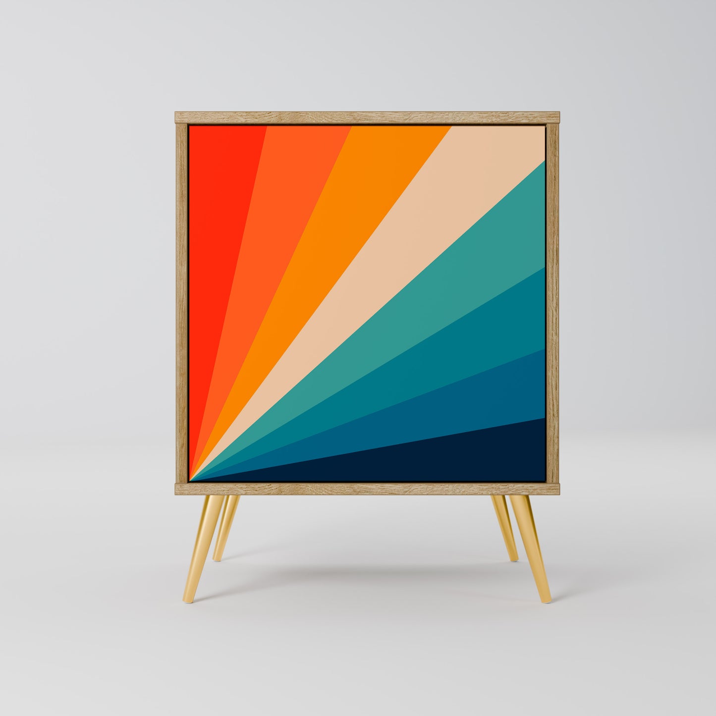 PRISM CONCUSSION Madia a 1 anta effetto rovere