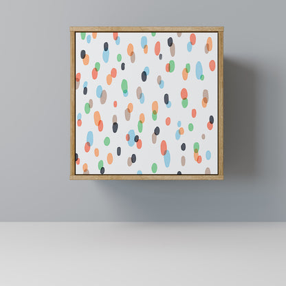 Credenza ENERGETIC SPOT a 1 anta effetto rovere