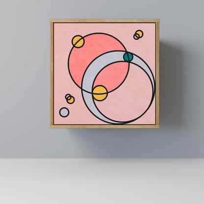 Credenza GOSSAMER ECHOES a 1 anta effetto rovere