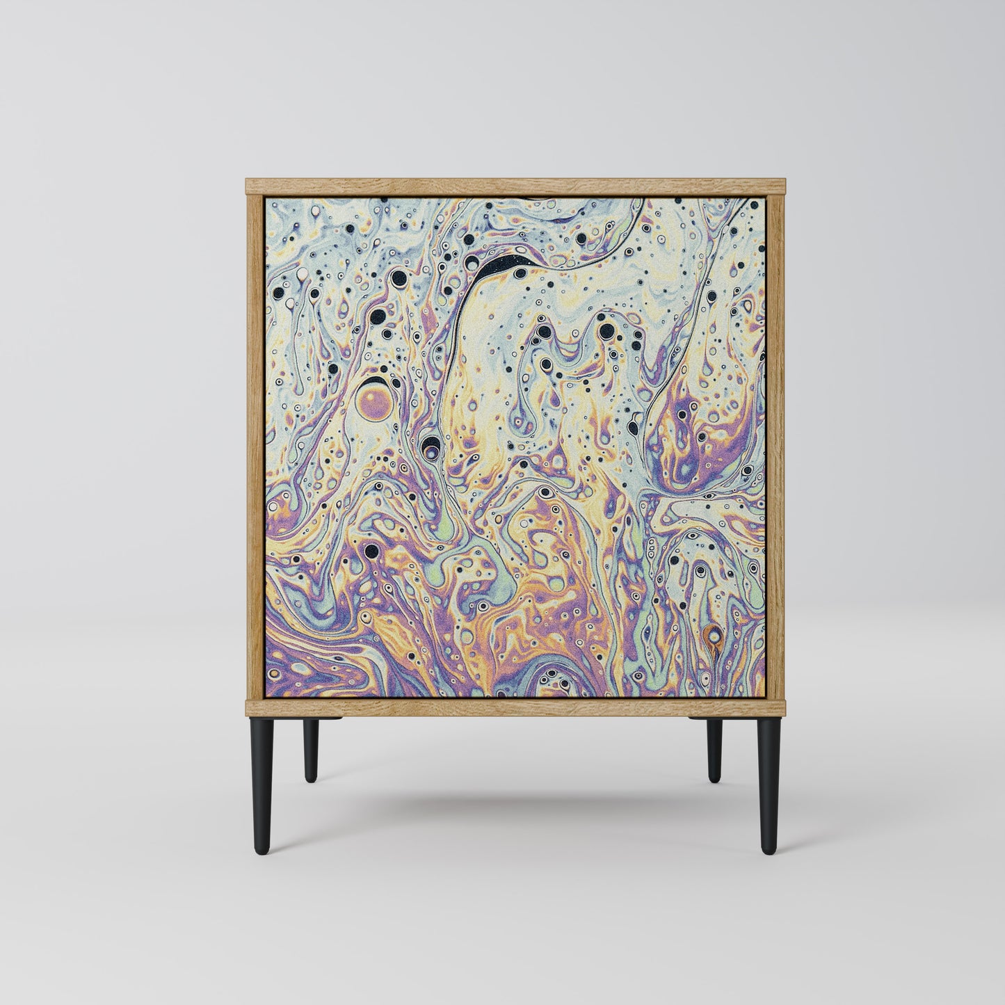 MOSAIC OF COLORS Madia a 1 anta effetto rovere