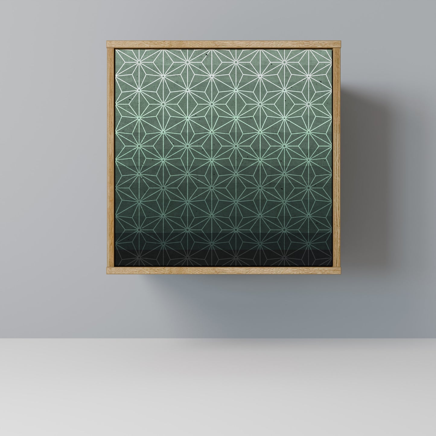 ORNAMENTAL GLIMMER Madia a 1 anta effetto rovere