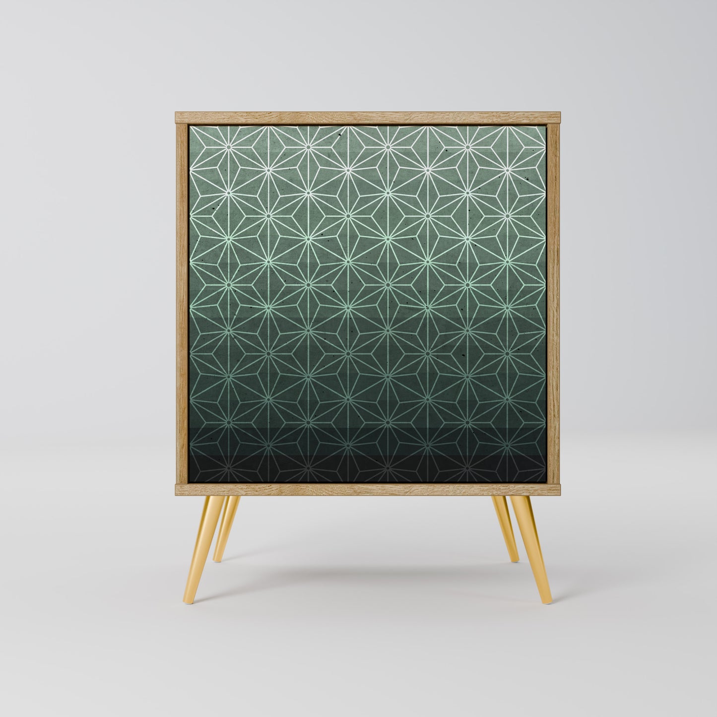 ORNAMENTAL GLIMMER Madia a 1 anta effetto rovere