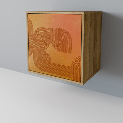 Credenza a 1 anta effetto rovere STRENGTHENING RELATION