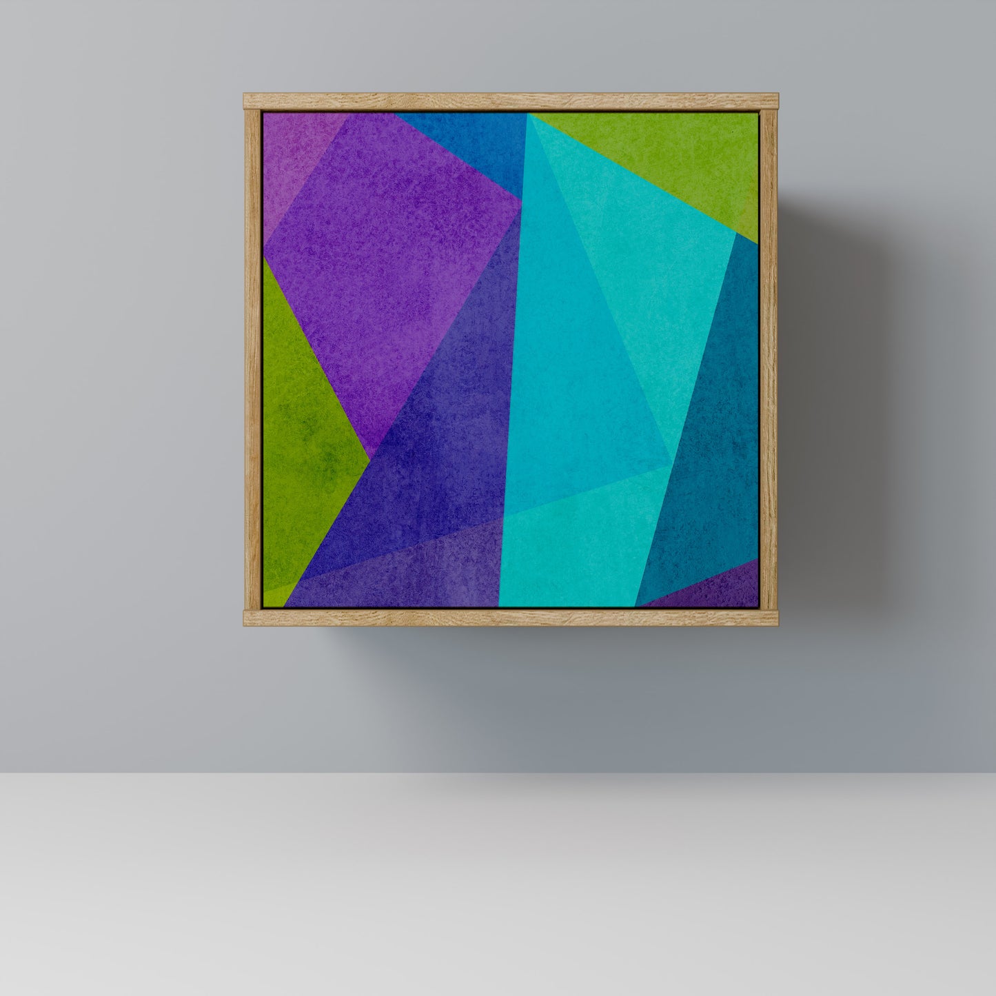 COLD SHOWCASE Madia a 1 anta effetto rovere