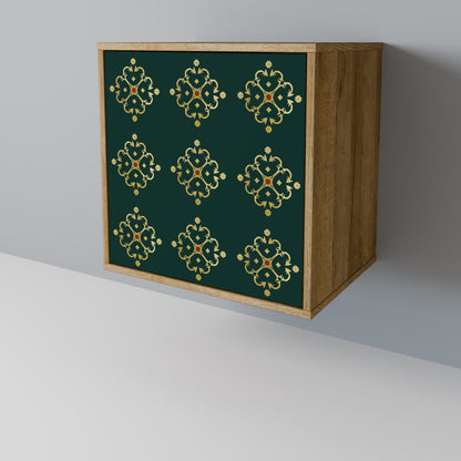 Credenza ROYAL MEDALLION a 1 anta effetto rovere