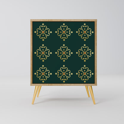 Credenza ROYAL MEDALLION a 1 anta effetto rovere