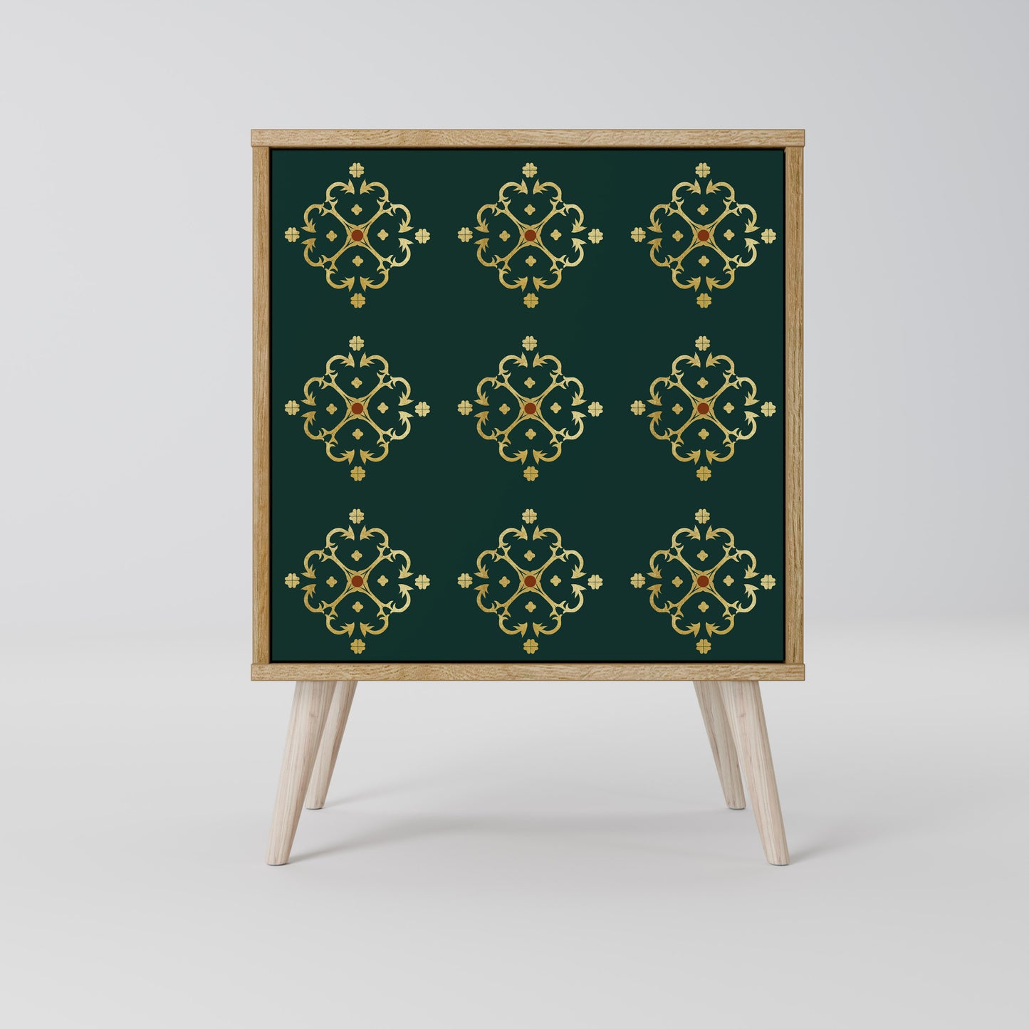 Credenza ROYAL MEDALLION a 1 anta effetto rovere