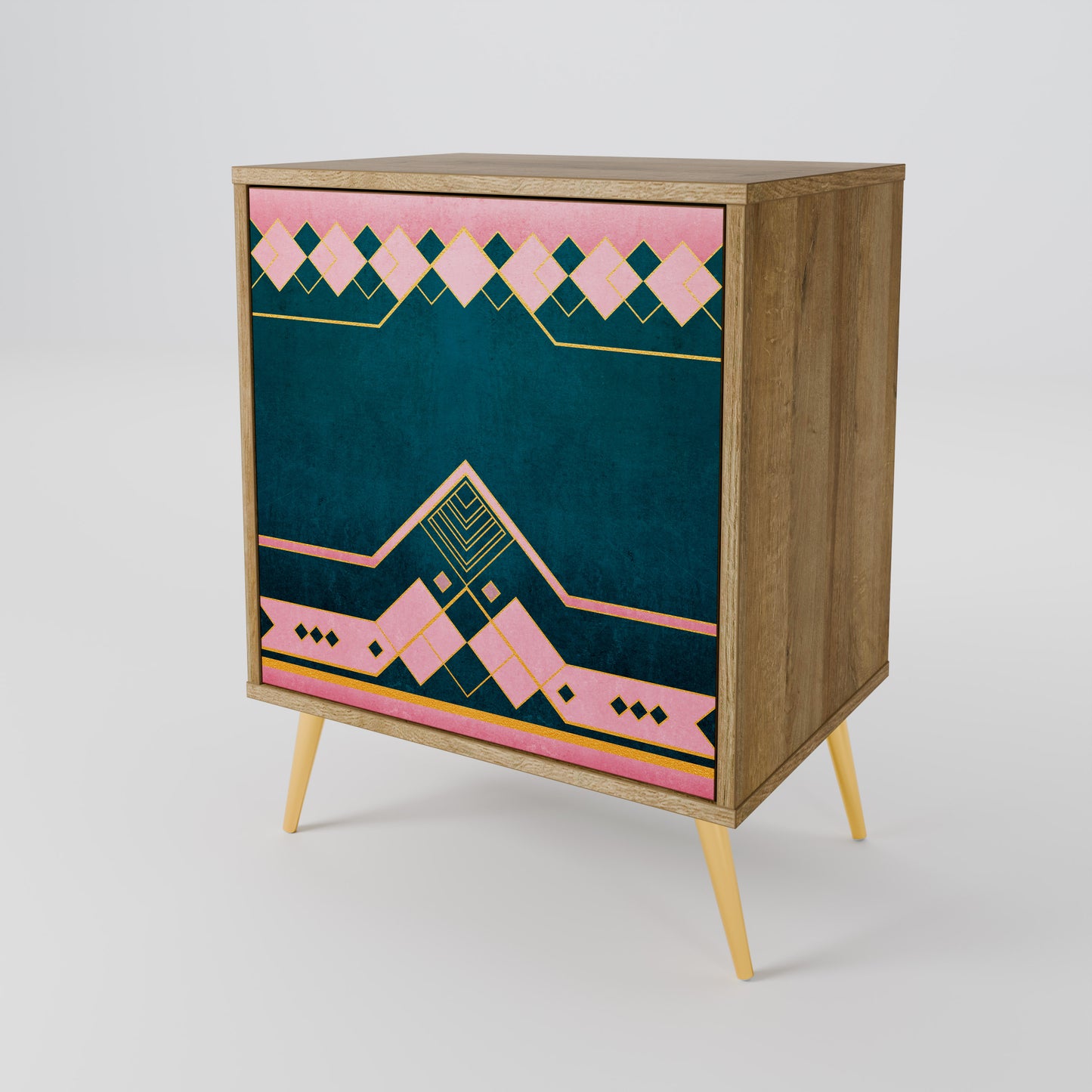 ROYAL COMPOSITION Madia a 1 anta effetto rovere