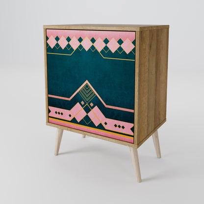 ROYAL COMPOSITION Madia a 1 anta effetto rovere