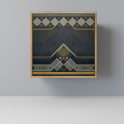 ROYAL ORDINARINESS 1-Door Sideboard in Oak Effect