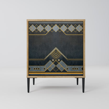 ROYAL ORDINARINESS 1-Door Sideboard in Oak Effect