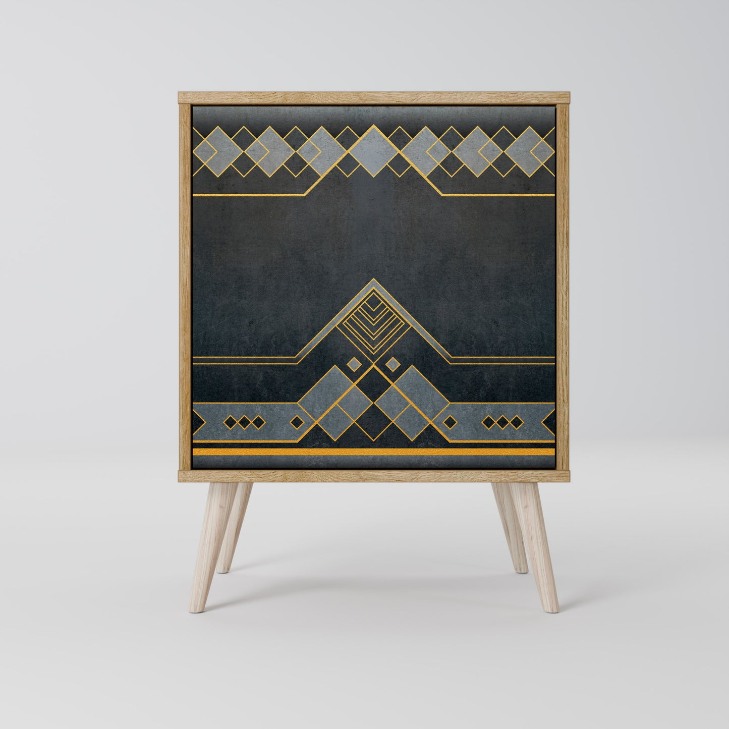 ROYAL ORDINARINESS 1-Door Sideboard in Oak Effect