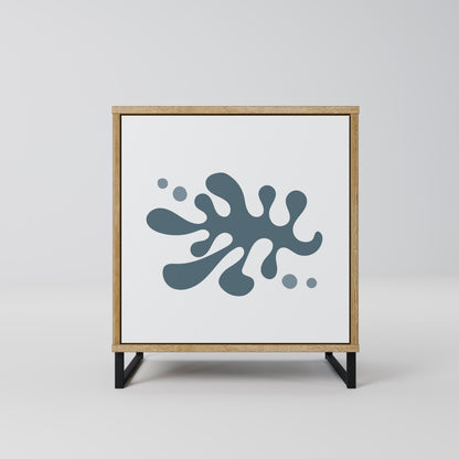 WONDERLAND VEGETATION 1-Door Sideboard in Oak Effect