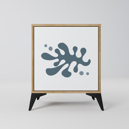 WONDERLAND VEGETATION 1-Door Sideboard in Oak Effect