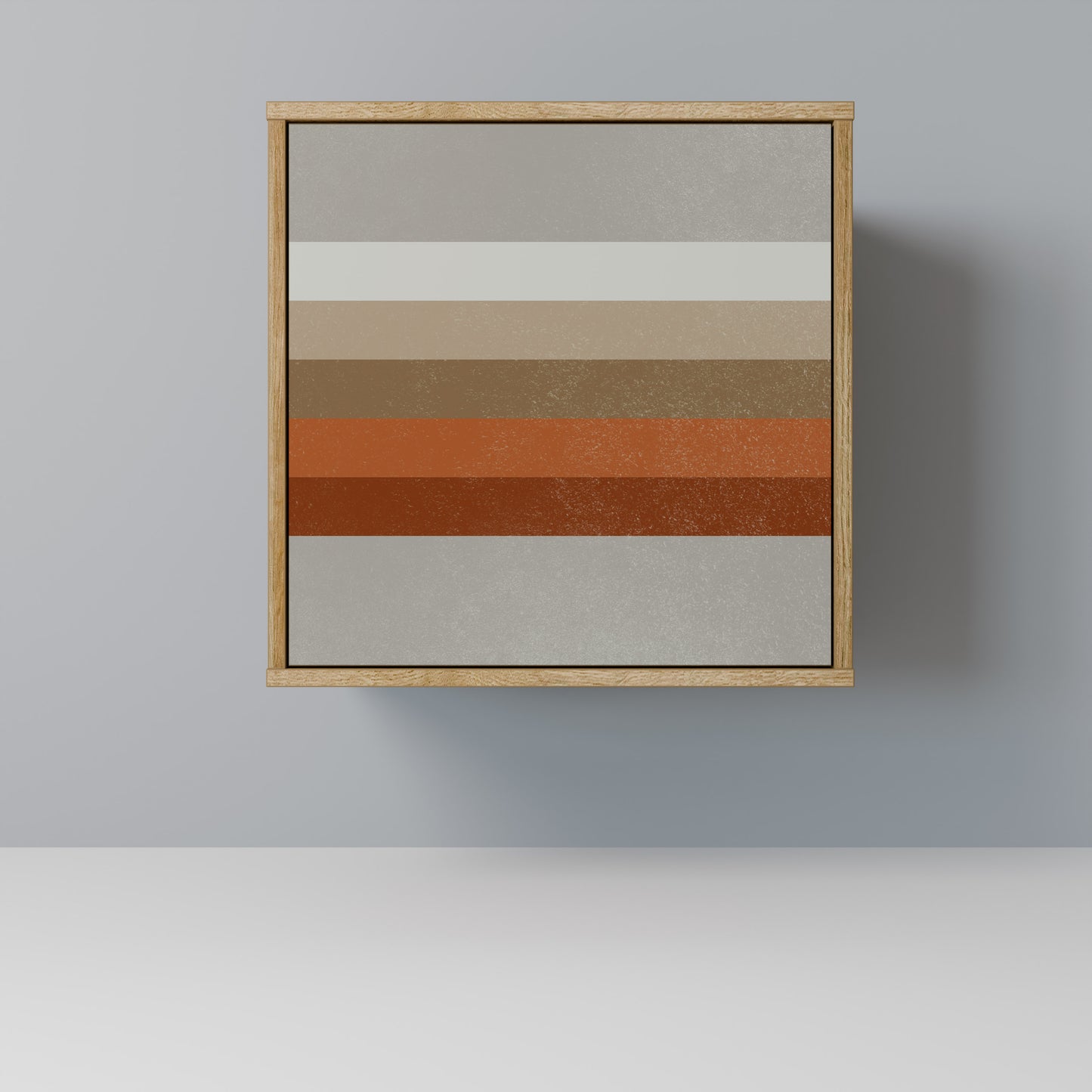 PECULIAR TRAIL Madia a 1 anta effetto rovere