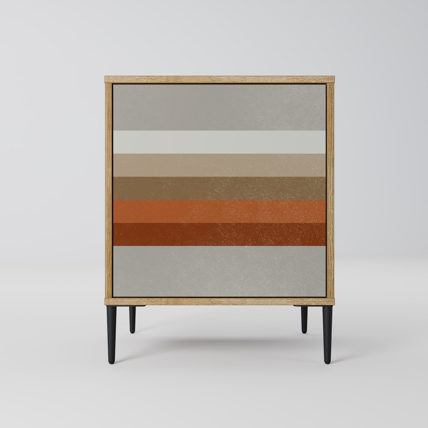 PECULIAR TRAIL Madia a 1 anta effetto rovere