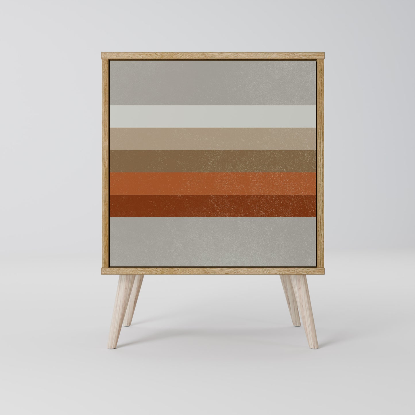 PECULIAR TRAIL Madia a 1 anta effetto rovere