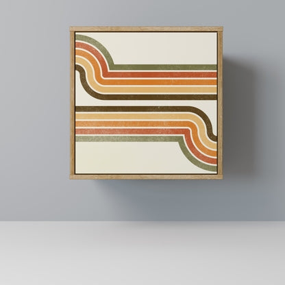 EXCEPTIONAL STREAM 1-Door Sideboard in Oak Effect