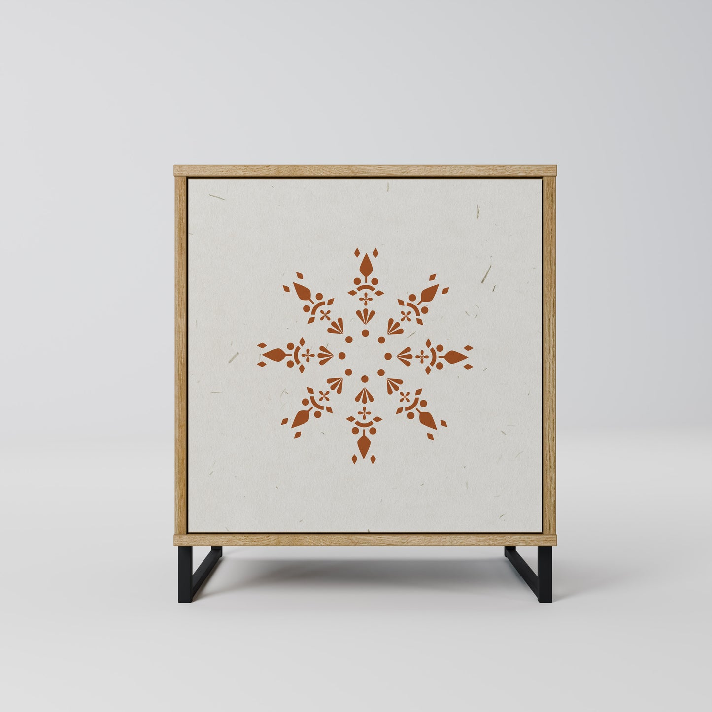 Credenza DAILY HARMONY a 1 anta effetto rovere