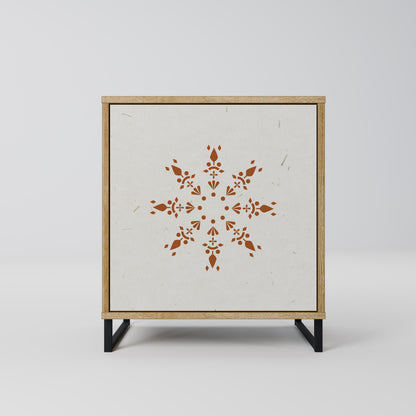 Credenza DAILY HARMONY a 1 anta effetto rovere