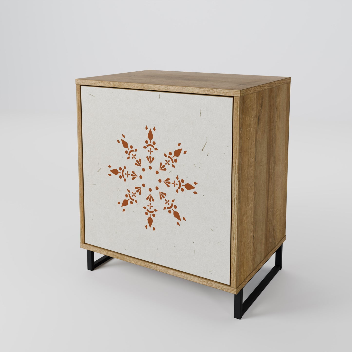 Credenza DAILY HARMONY a 1 anta effetto rovere