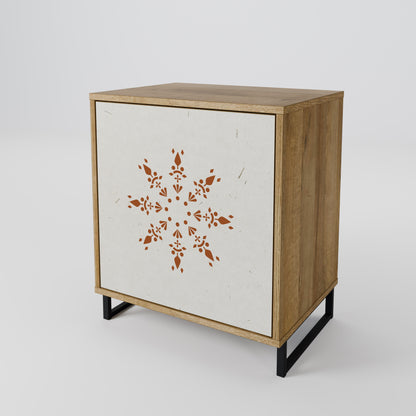 Credenza DAILY HARMONY a 1 anta effetto rovere