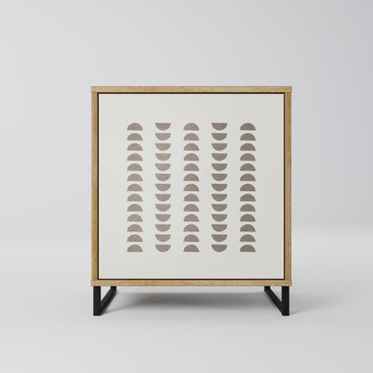 Credenza HARMONY ESSENCE a 1 anta effetto rovere