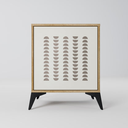 Credenza HARMONY ESSENCE a 1 anta effetto rovere