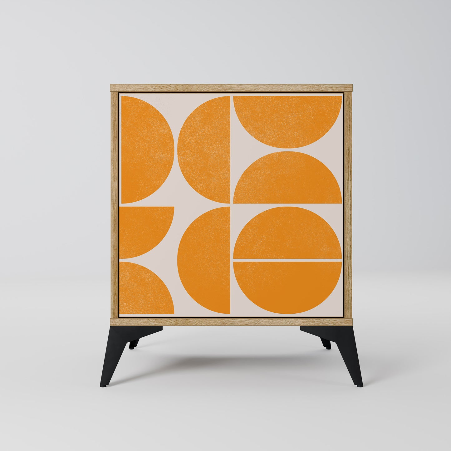 Credenza RECURRING DREAMS a 1 anta effetto rovere