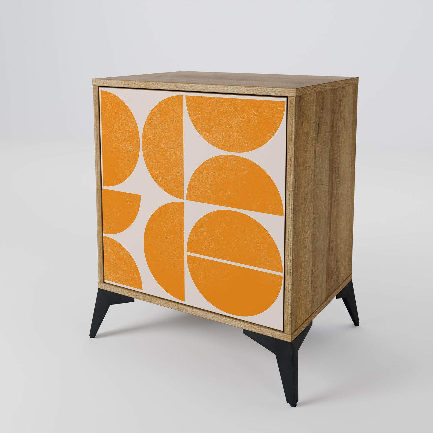 Credenza RECURRING DREAMS a 1 anta effetto rovere