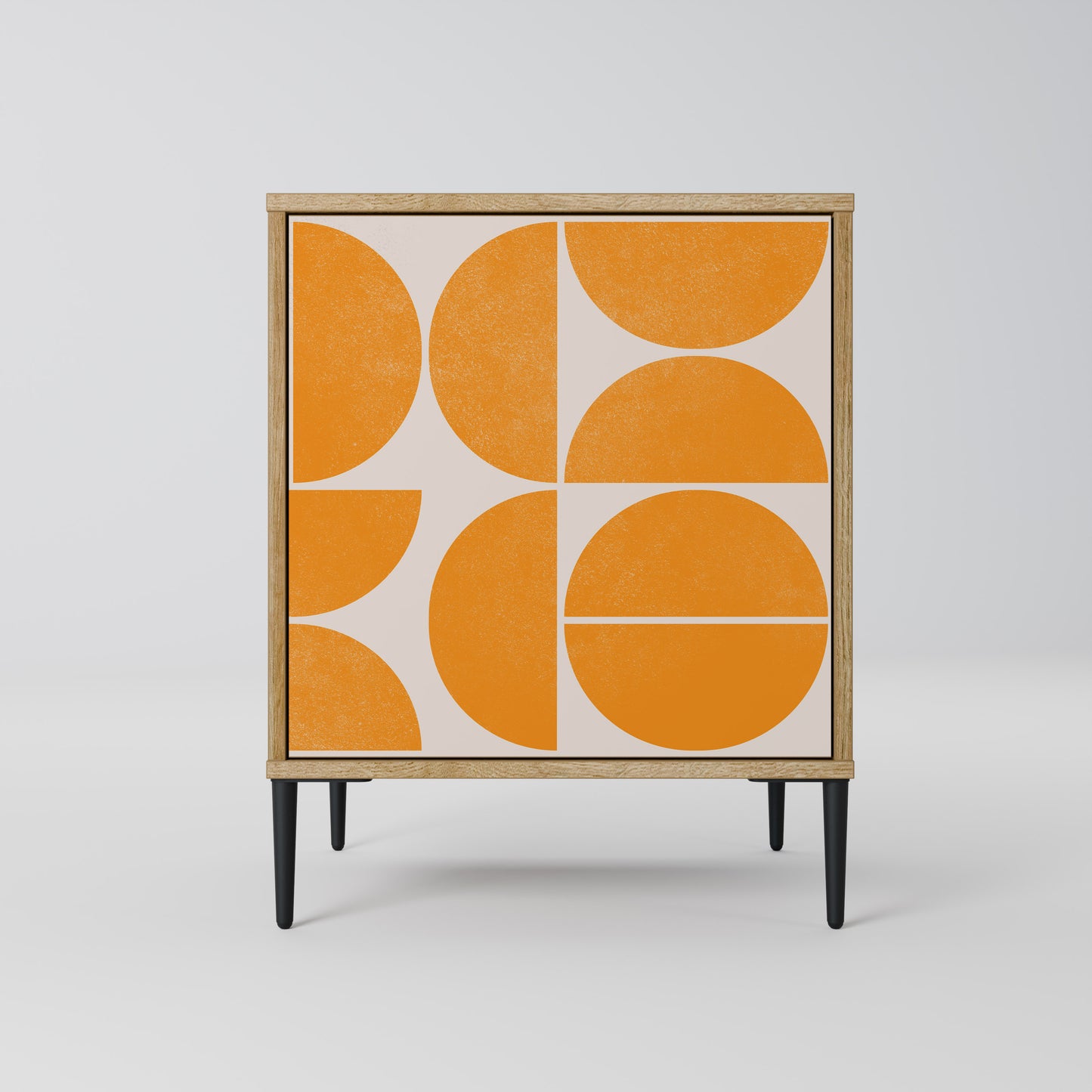 Credenza RECURRING DREAMS a 1 anta effetto rovere