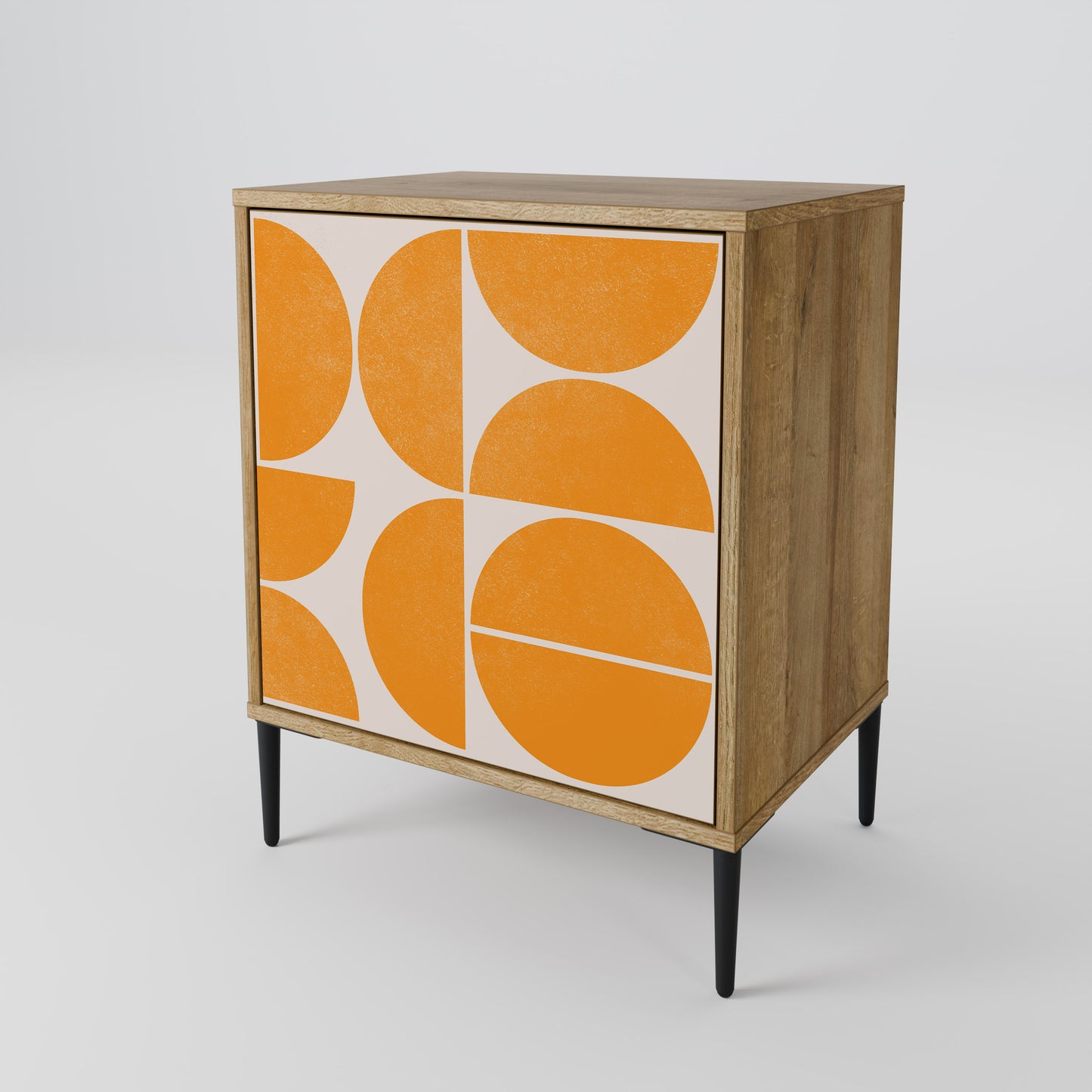 Credenza RECURRING DREAMS a 1 anta effetto rovere