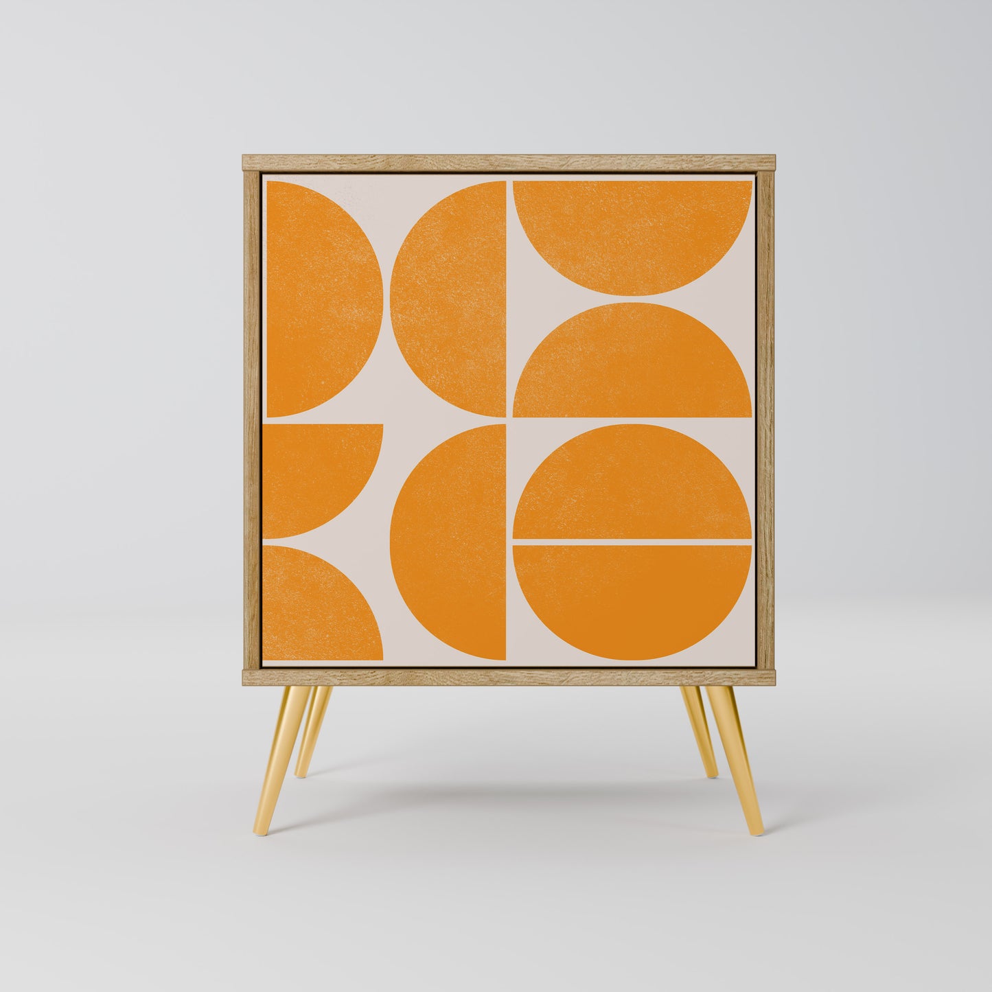 Credenza RECURRING DREAMS a 1 anta effetto rovere