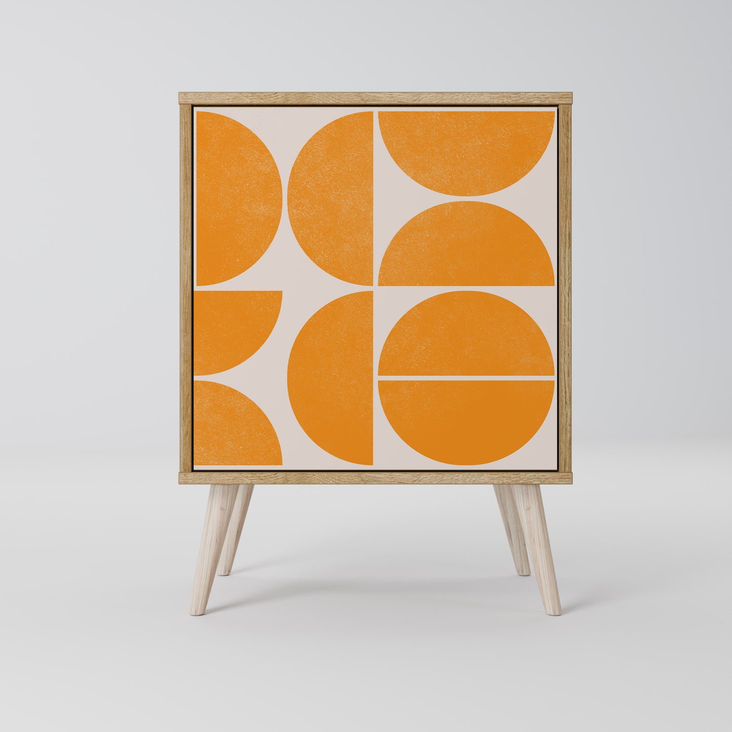 Credenza RECURRING DREAMS a 1 anta effetto rovere