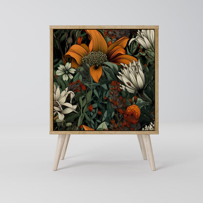 MIDNIGHT SPROUT 1-Door Sideboard in Oak Effect