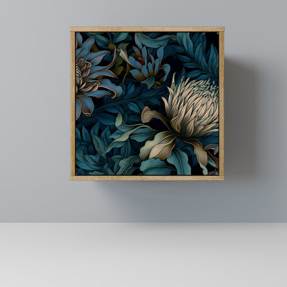 TWILIGHT BLOOM Madia a 1 anta effetto rovere