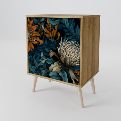 MORNING BLOOM 1-Door Sideboard in Oak Effect