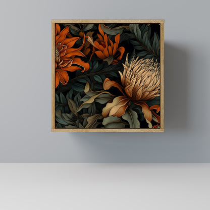 DAWN BLOOM Madia a 1 anta effetto rovere