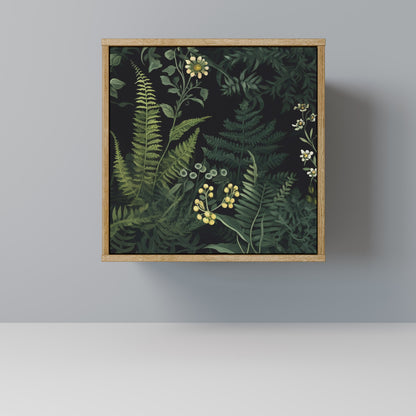 FERN FLOWERS 1-Door Sideboard in Oak Effect