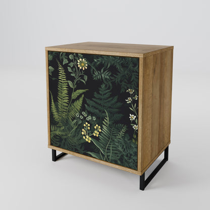 FERN FLOWERS 1-Door Sideboard in Oak Effect