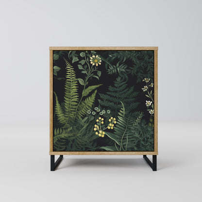 FERN FLOWERS 1-Door Sideboard in Oak Effect