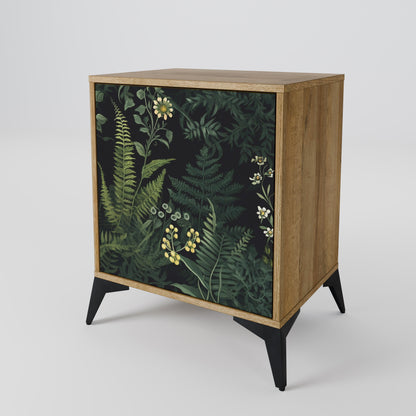 FERN FLOWERS 1-Door Sideboard in Oak Effect