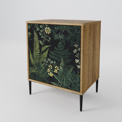FERN FLOWERS 1-Door Sideboard in Oak Effect