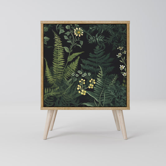 FERN FLOWERS 1-Door Sideboard in Oak Effect