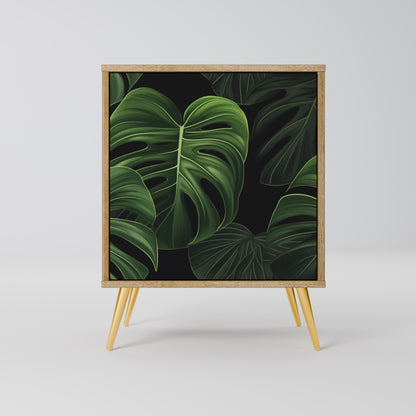 INFINITE MONSTERA 1-Door Sideboard in Oak Effect